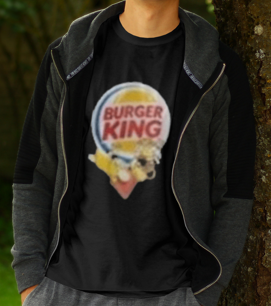 Burger King Breakfast Bakong Logo Burger Combo T-Shirt