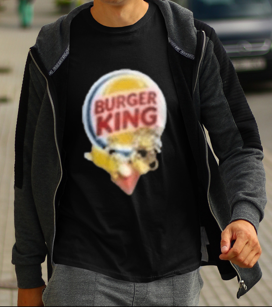 Burger King Breakfast Bakong Logo Burger Combo T-Shirt