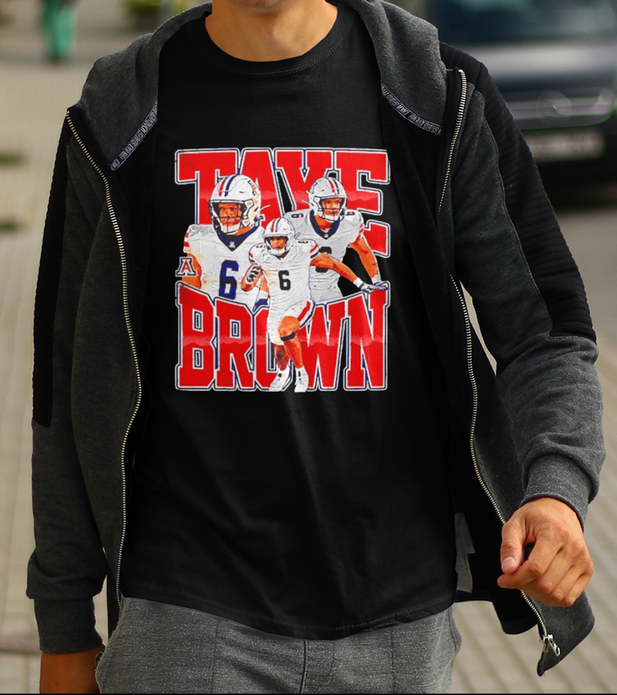 Taye Brown Arizona Wildcats Football Player Number 6 Collage T-Shirt