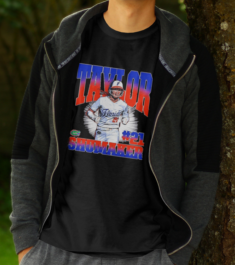 Florida Gators Taylor Shumaker NCAA Softball #21 T-Shirt