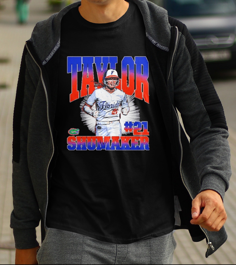 Florida Gators Taylor Shumaker NCAA Softball #21 T-Shirt