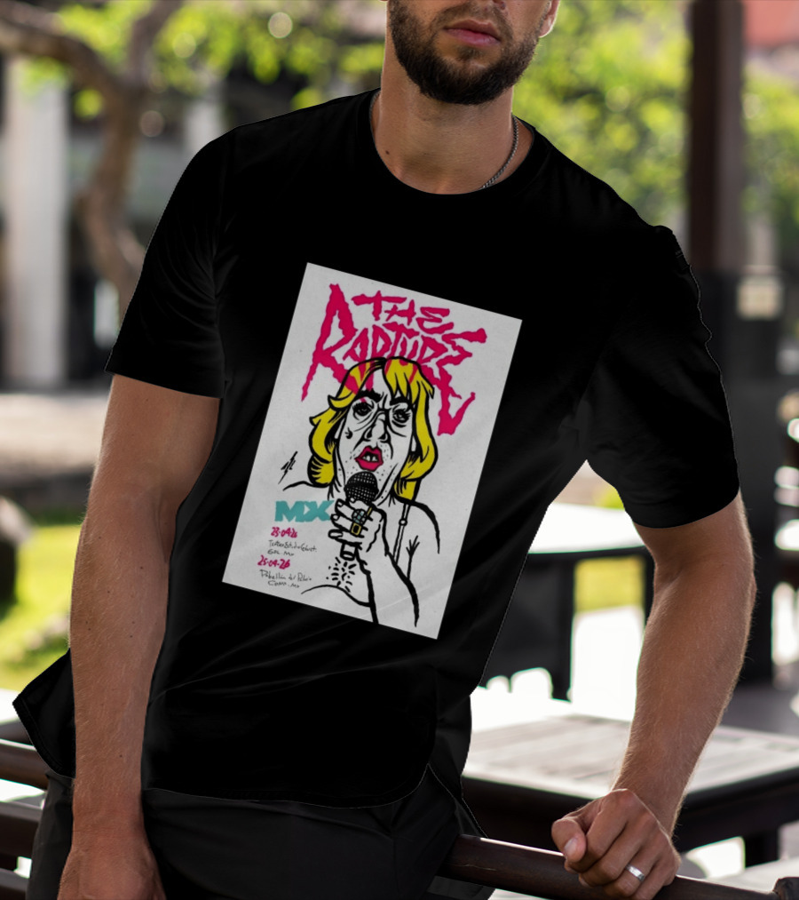 The Rapture 2026 México Tour Art MDX April 23 25 Live Performance T-Shirt