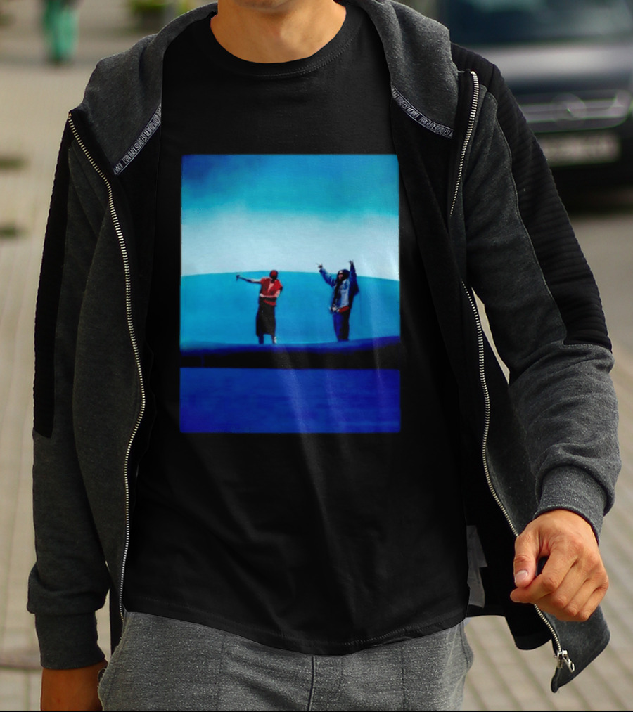 Justin Bieber Solána Imani Rowe Coachella 2026 Blue Stage Performance T-Shirt