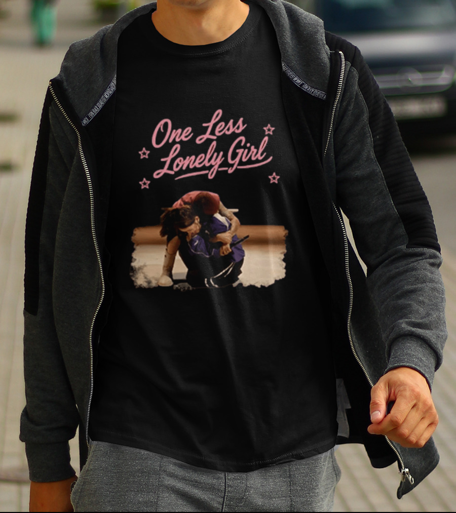 One Less Lonely Girl Coachella Concert Justin Bieber Billie Eilish T-Shirt