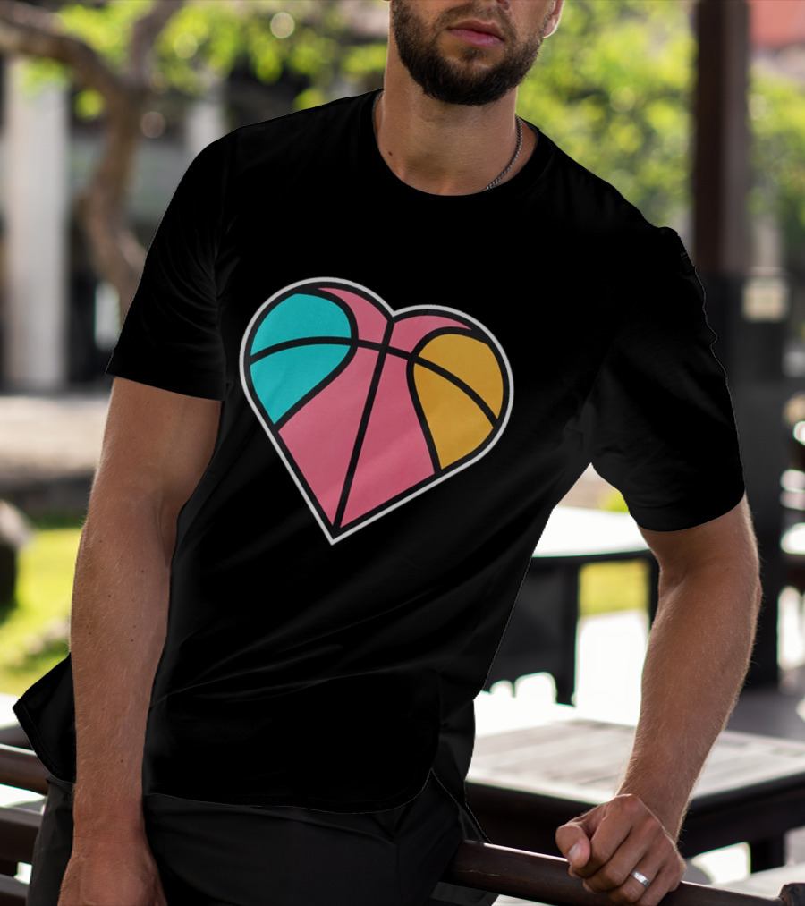 San Antonio Spurs Heart SATX NBA Basketball T-Shirt