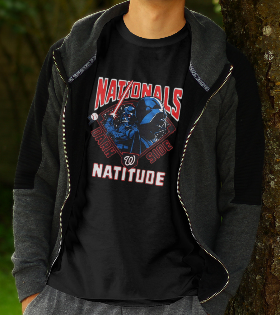 Nationals Natitude Dark Side Darth Vader Star Wars T-Shirt