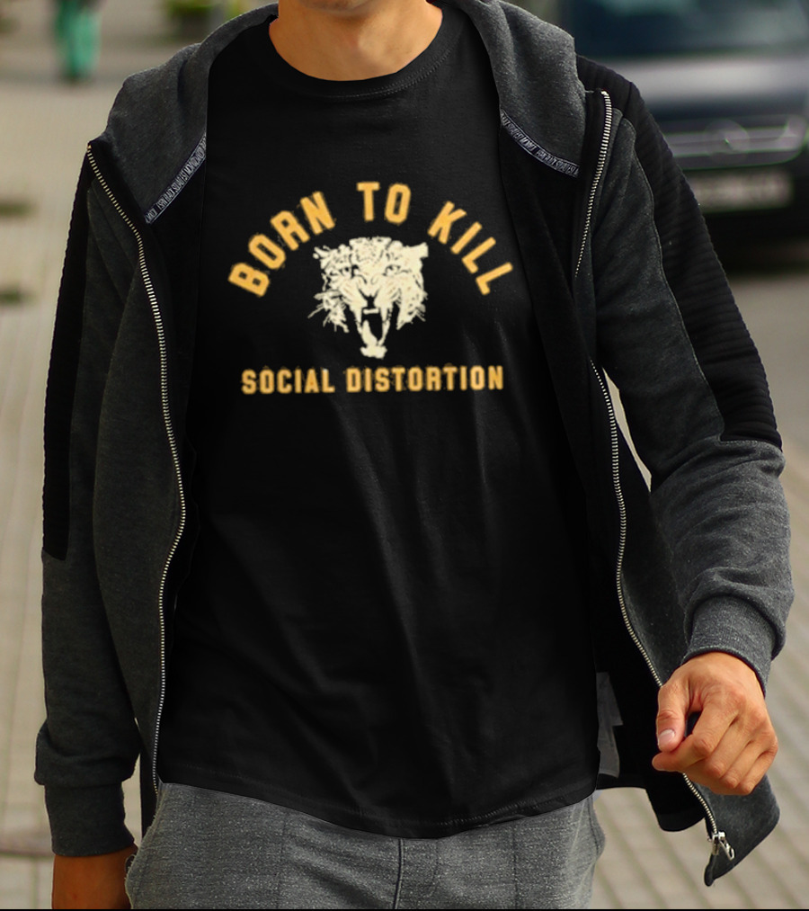 Born To Kill Social Distortion Roar T-Shirt