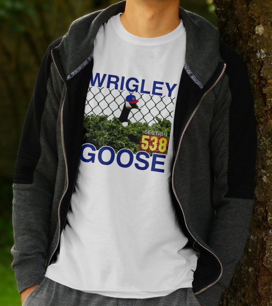 Wrigley Goose Section 538 Chicago Cubs MLB T-Shirt