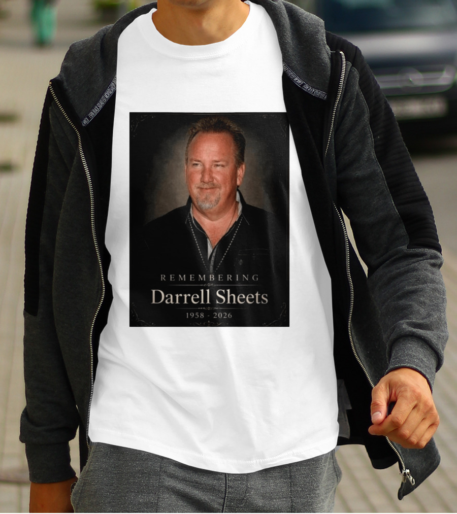 Remembering Darrell Sheets 1958 2026 Memorial T-Shirt