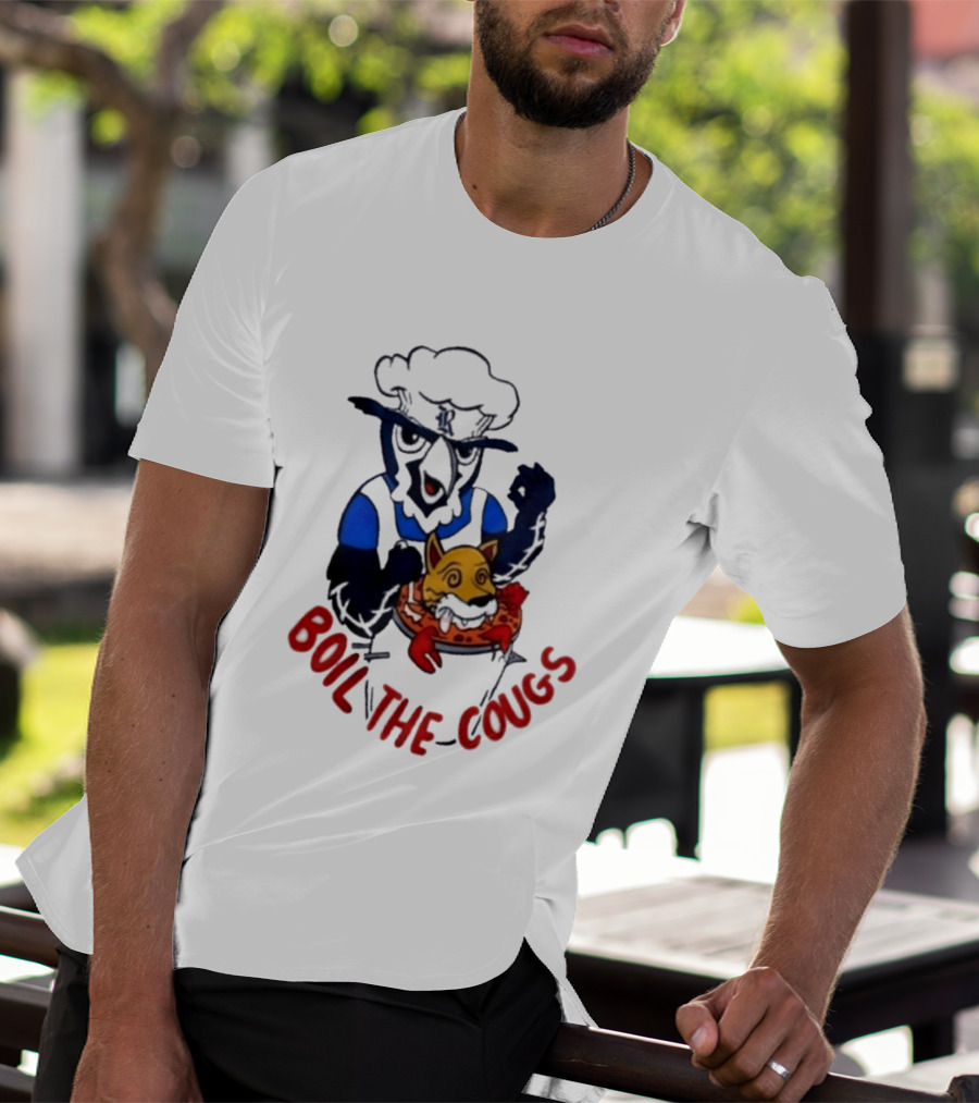 Rice Baseball Owl Cooking Boil The Cougs T-Shirt