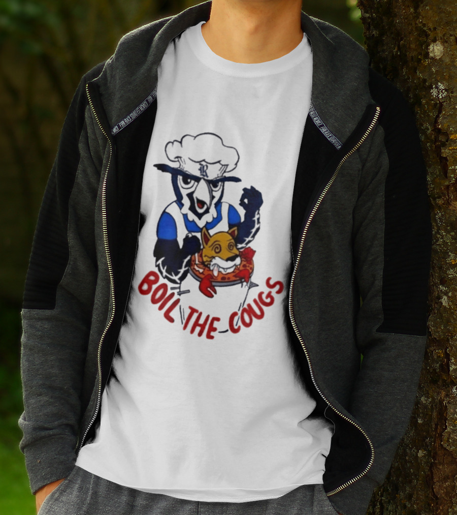 Rice Baseball Owl Cooking Boil The Cougs T-Shirt