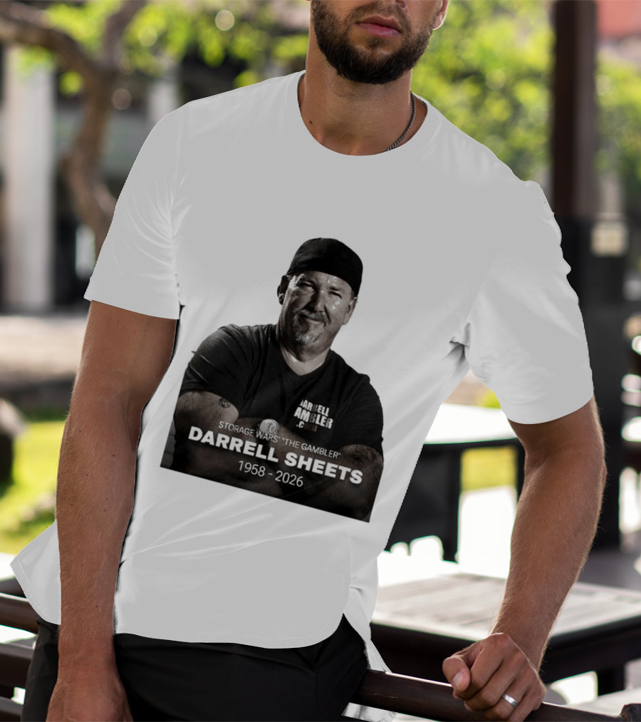 Storage Wars The Gambler Darrell Sheets 1958 2026 T-Shirt