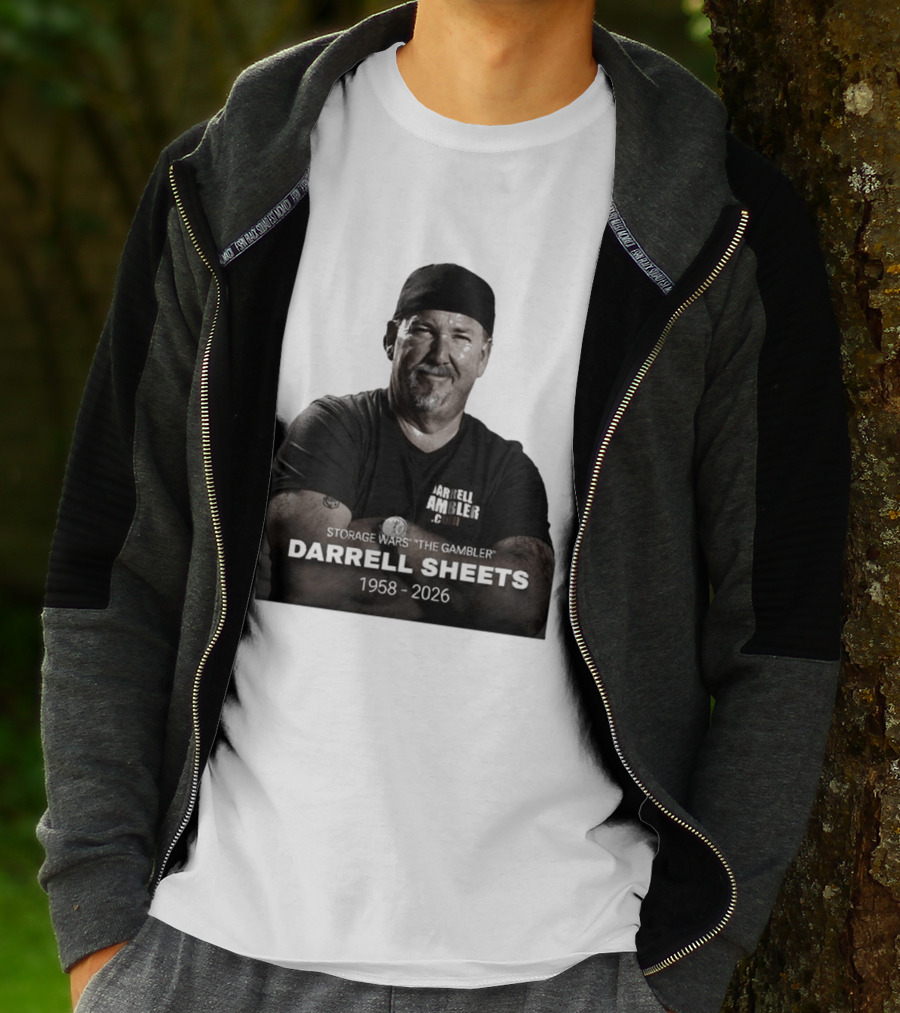 Storage Wars The Gambler Darrell Sheets 1958 2026 T-Shirt