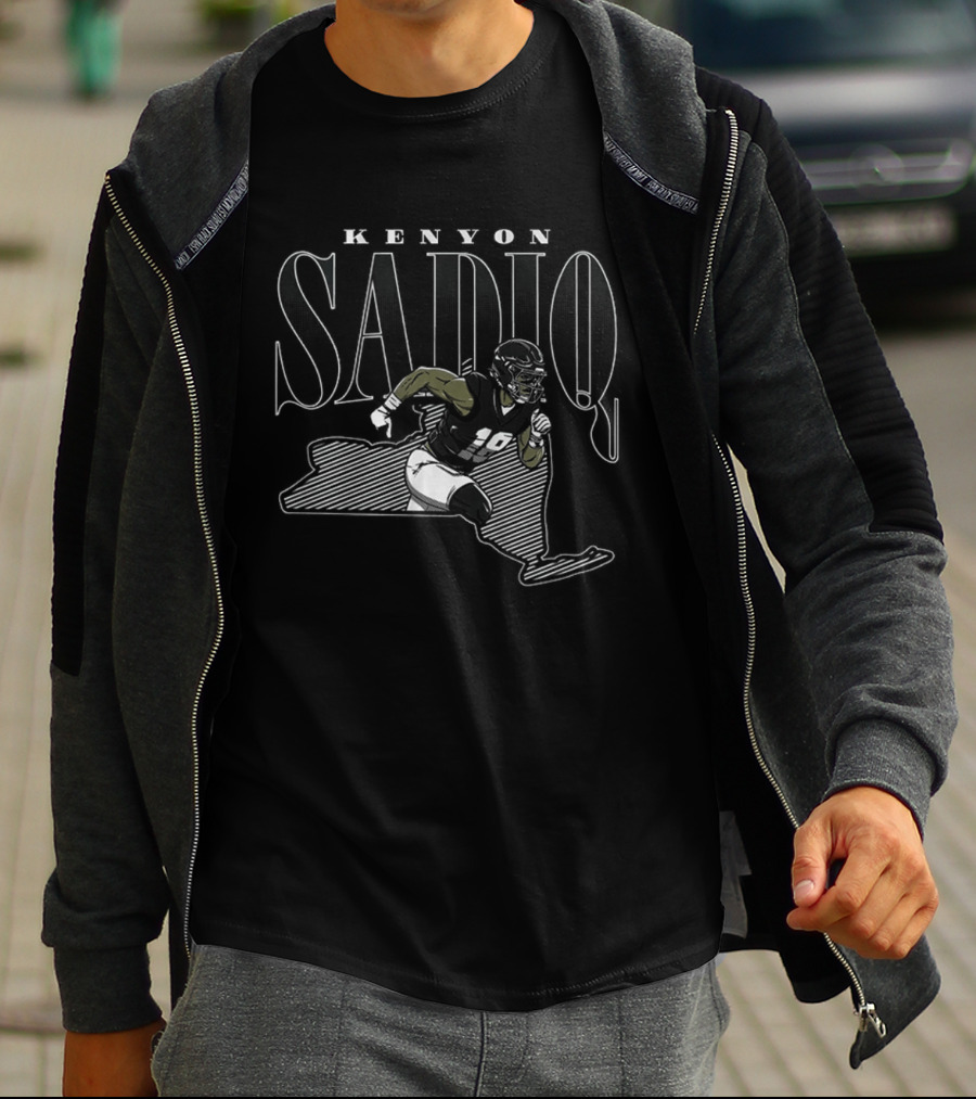 Kenyon Sadiq New York Jets 2026 Draft Player Football Sprint T-Shirt