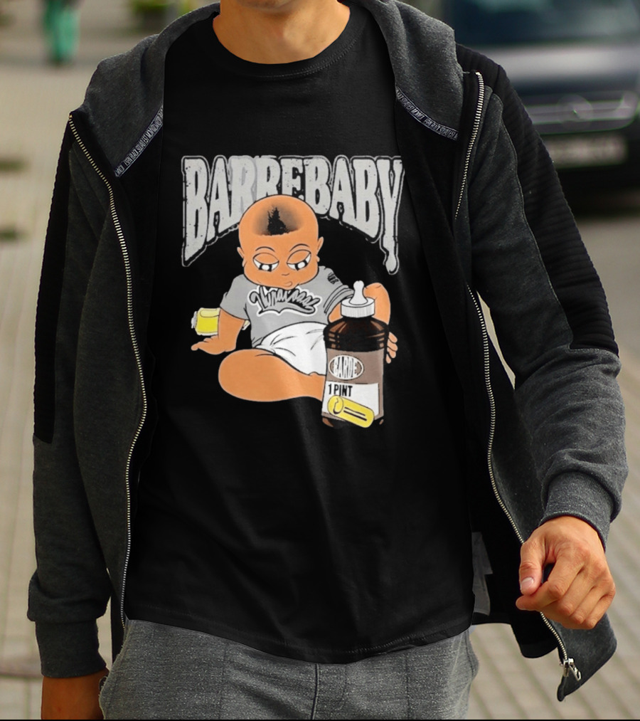 Barre Baby 2026 Drake Iceman Lil Nasa Cartoon Style 1 Pint T-Shirt