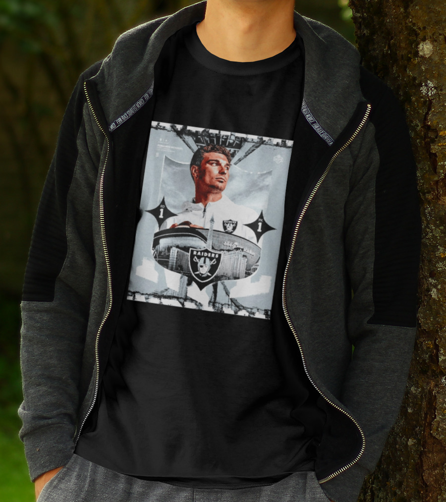 Fernando Mendoza Raiders Allegiant Stadium RD 1 PK 1 T-Shirt