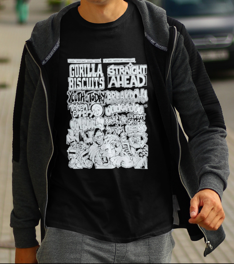 Gorilla Biscuits The Brooklyn Monarch April 25 26 2026 T-Shirt