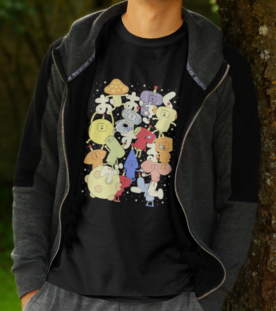 Katamari Damacy Colorful Stellar Cousins Collection T-Shirt