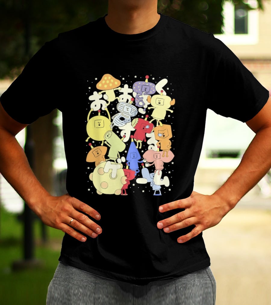 Katamari Damacy Colorful Stellar Cousins Collection T-Shirt