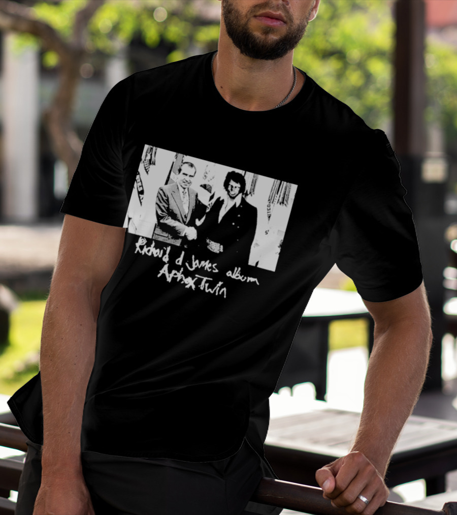 Richard D. James Album Aphex Twin Handshake T-Shirt