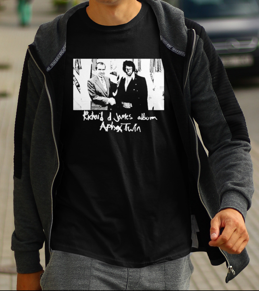 Richard D. James Album Aphex Twin Handshake T-Shirt