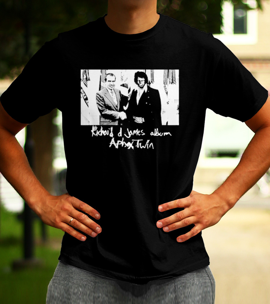 Richard D. James Album Aphex Twin Handshake T-Shirt