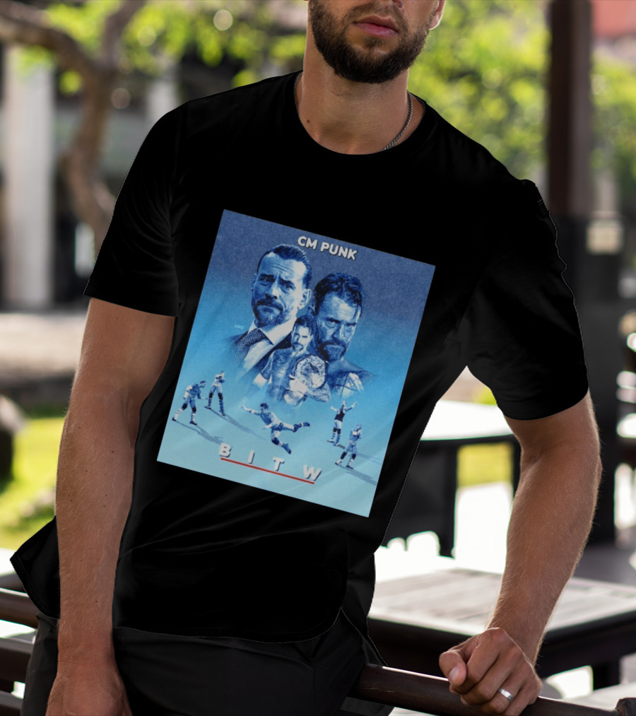 CM Punk BITW Wrestling Champion T-Shirt
