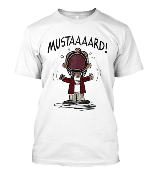 San Francisco 49ers Mustard Crying Character 2024 T-Shirt