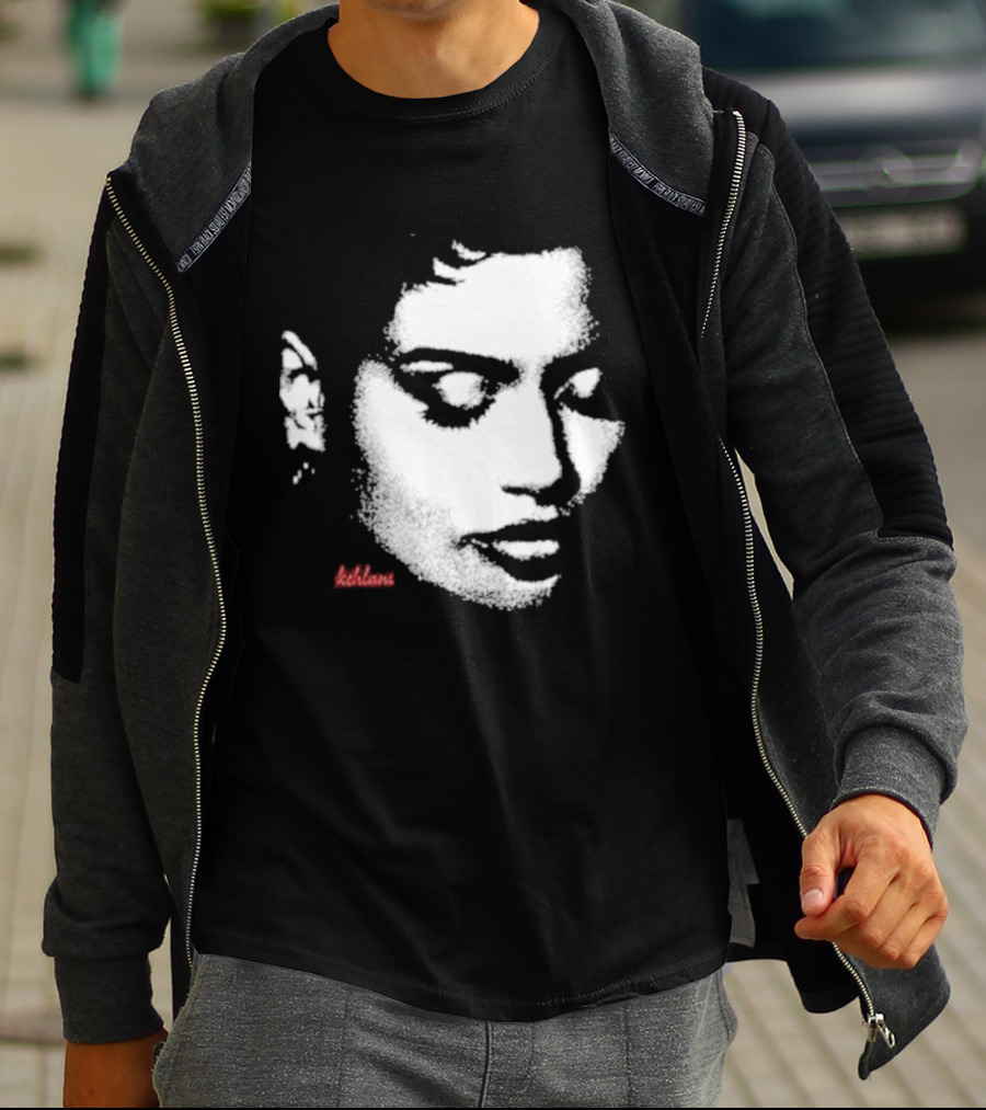 Kehlani Monochrome Face T-Shirt