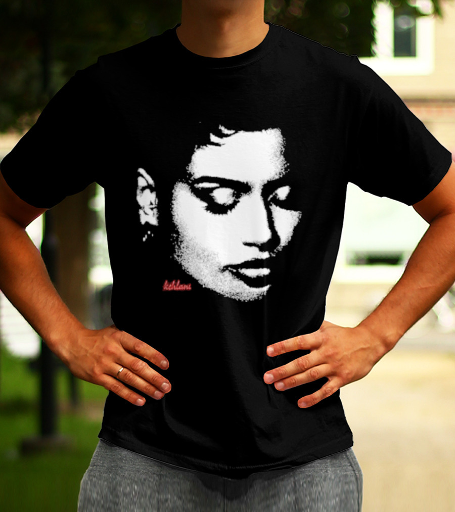 Kehlani Monochrome Face T-Shirt