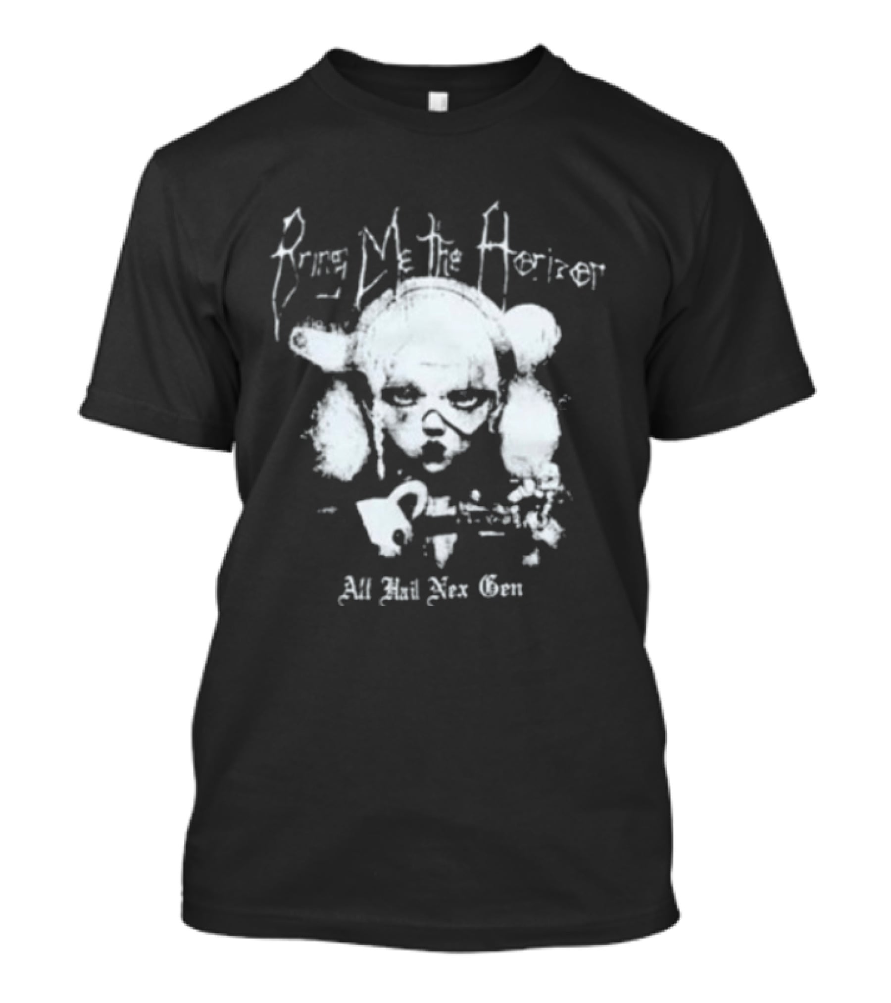 Bring Me The Horizon All Hail Nex Gen Skull T-Shirt