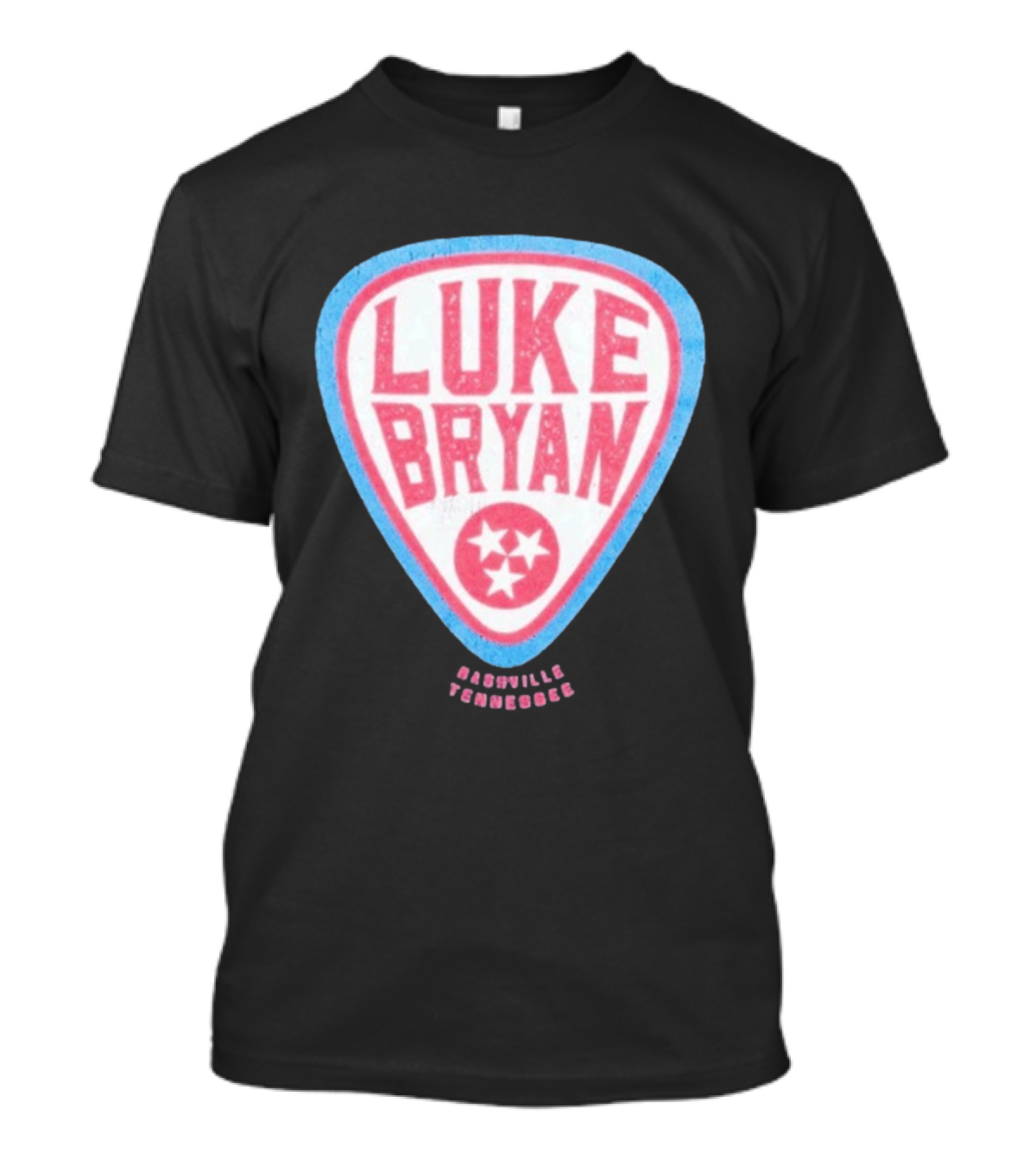 Luke Bryan Nashville Tennessee Pick Three Stars T-Shirt