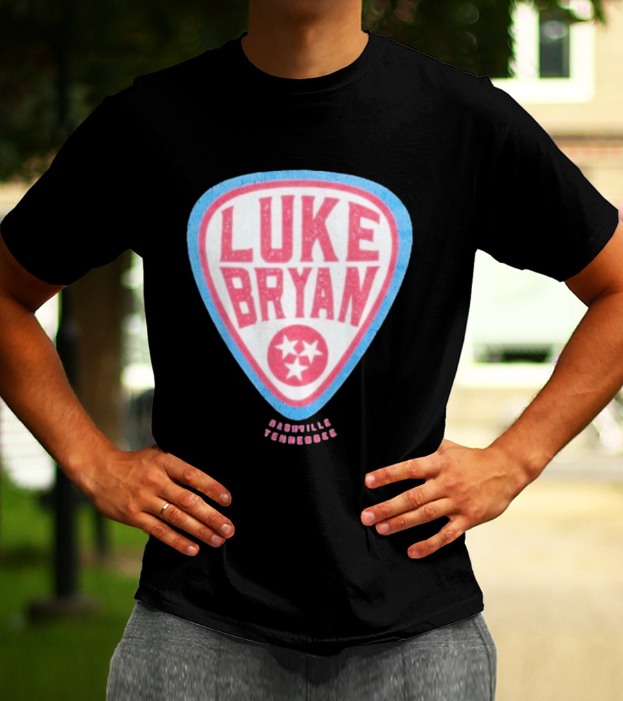 Luke Bryan Nashville Tennessee Pick Three Stars T-Shirt