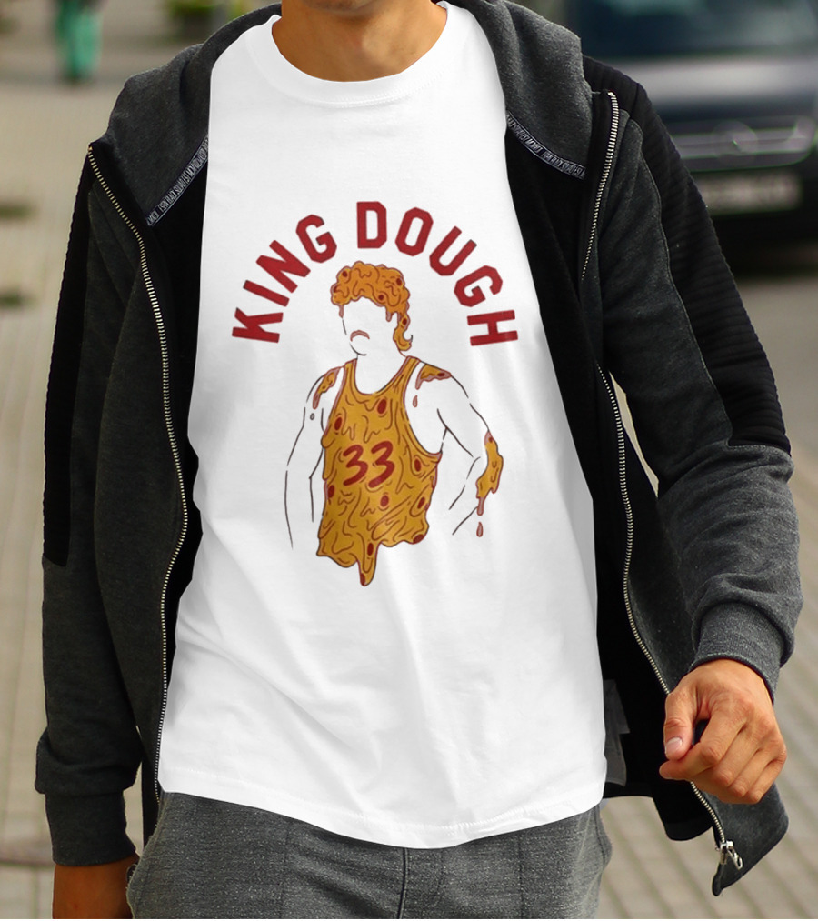 King Dough 33 Pizza Basketball T-Shirt