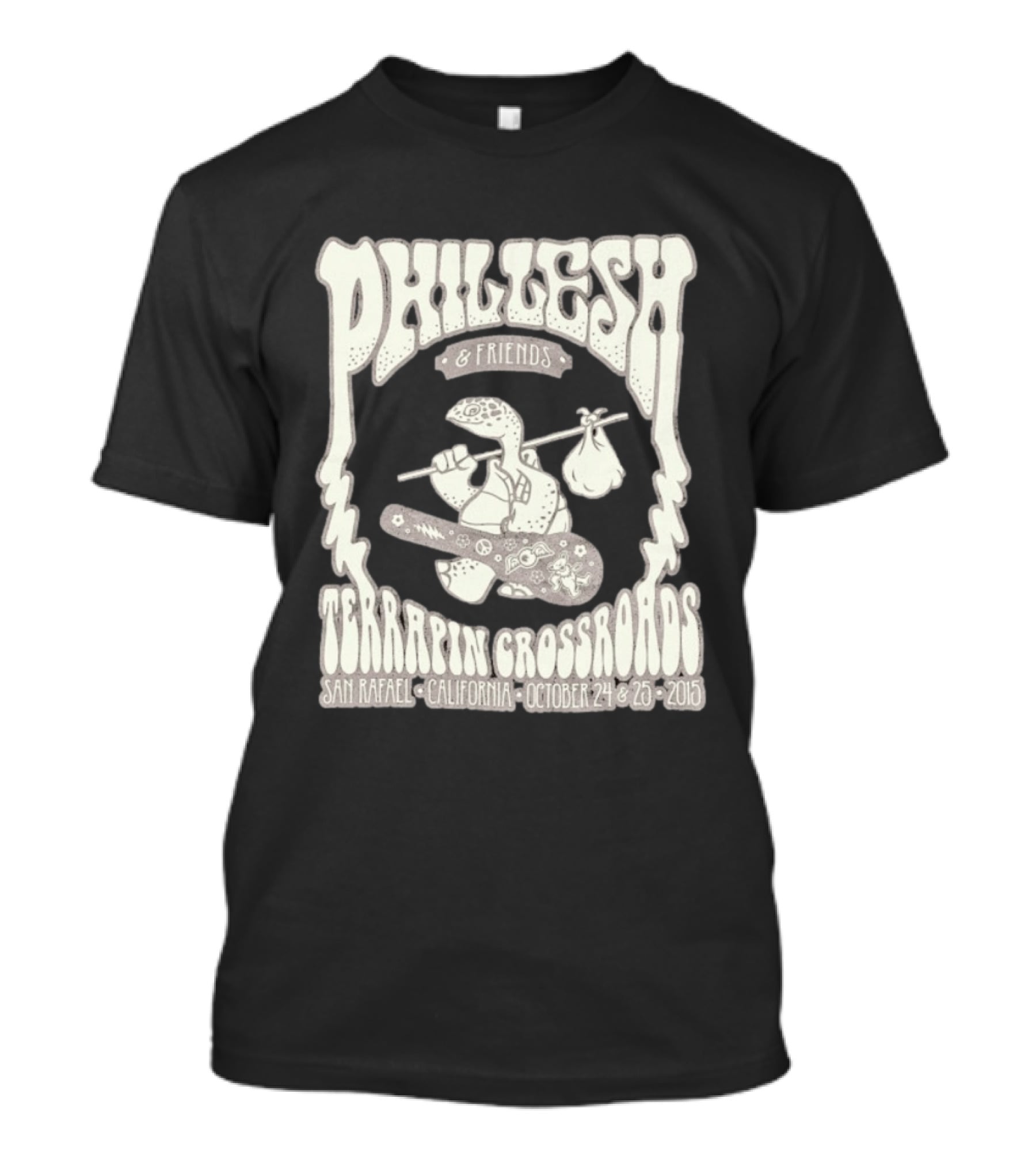 Phil Lesh And Friends Terrapin Crossroads San Rafael California October 24 25 2015 T-Shirt