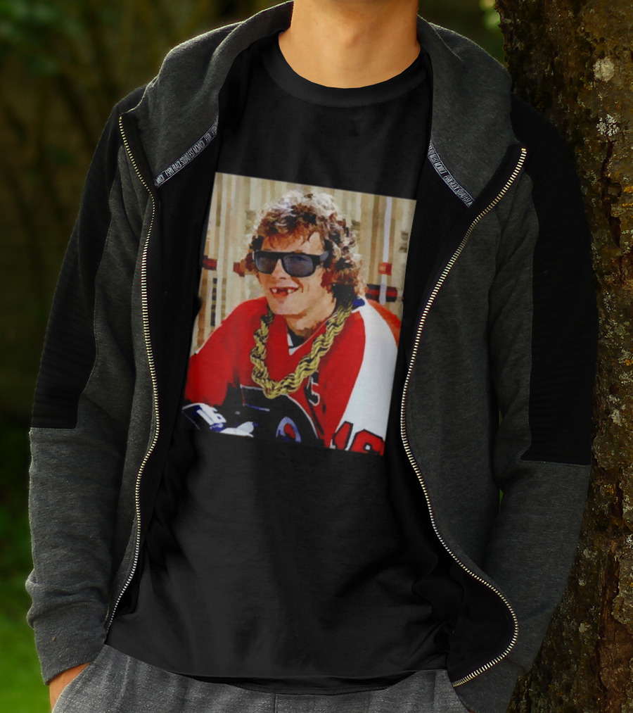 Philadelphia Flyers Bobby Clarke Retro Style Smile Iconic 1970s Nostalgia T-Shirt