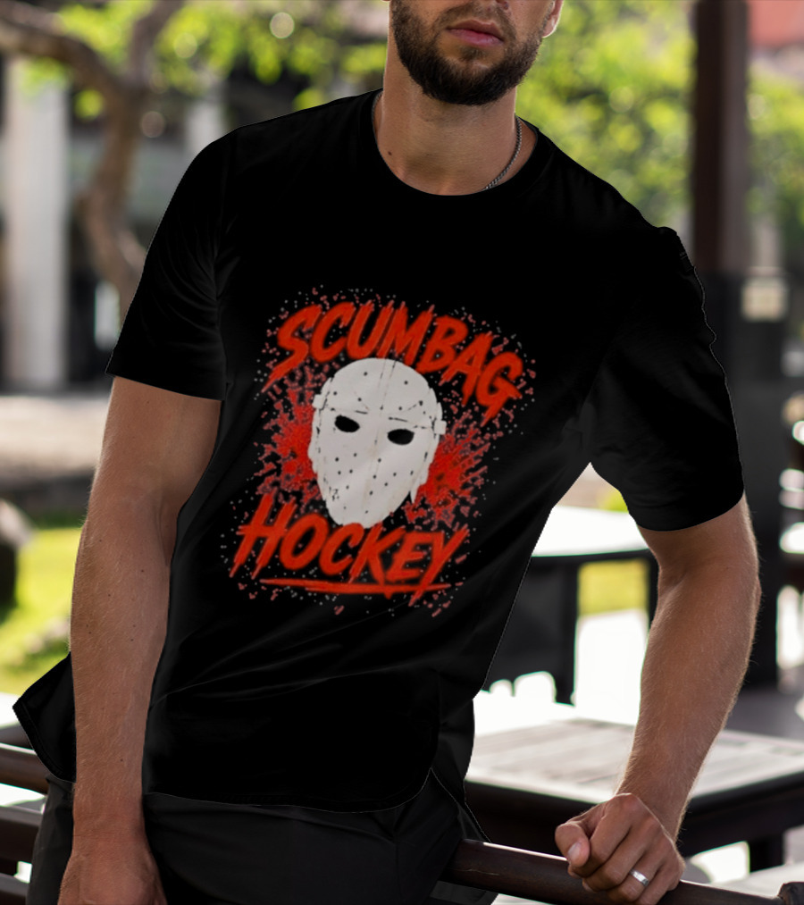 Philadelphia Scumbag Hockey Jason Voorhees Mask T-Shirt