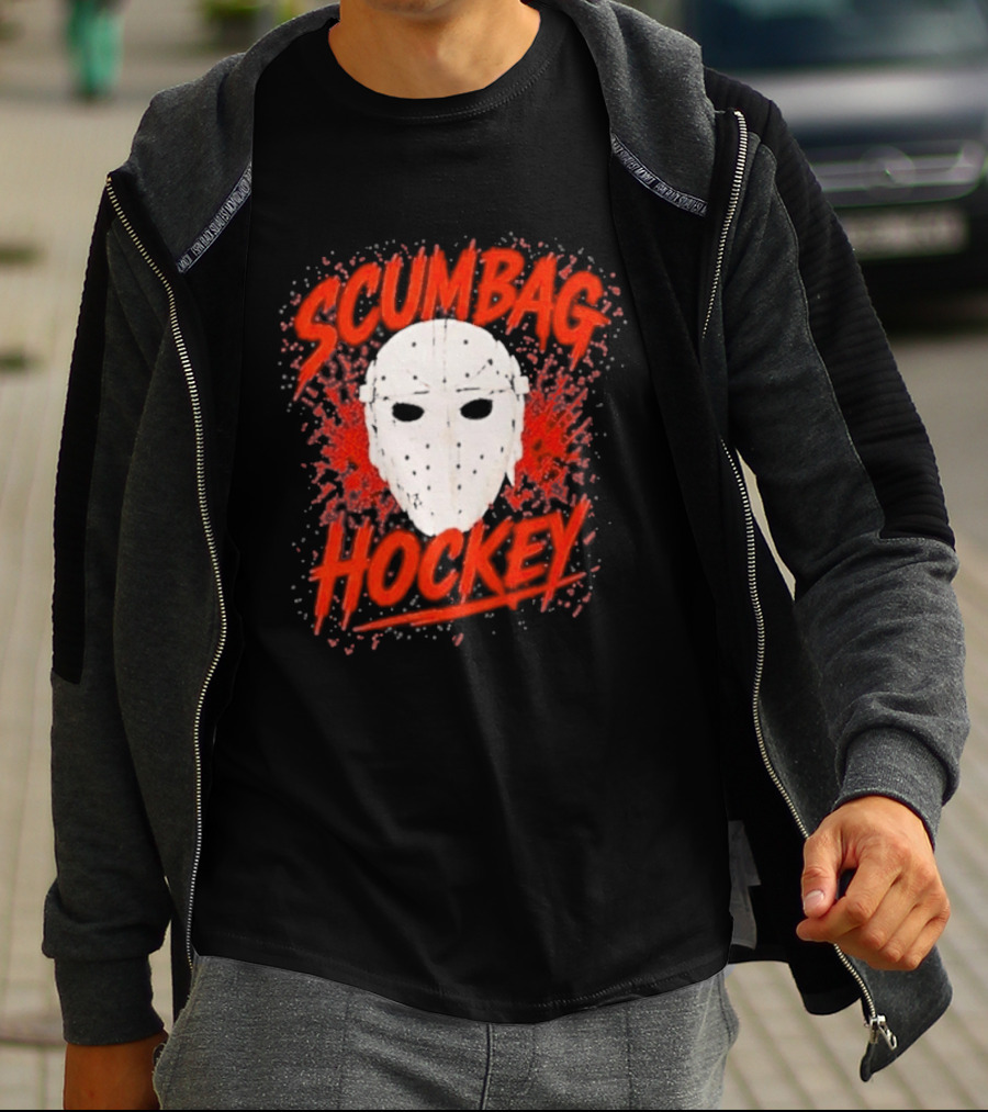 Philadelphia Scumbag Hockey Jason Voorhees Mask T-Shirt