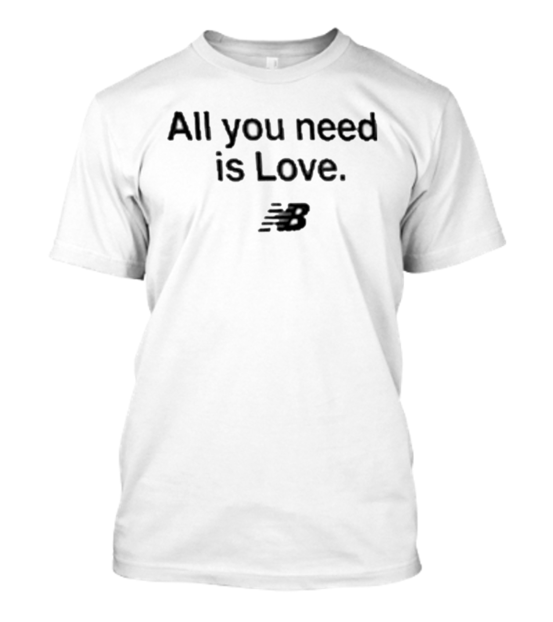 Notre Dame Fighting Irish All You Need Is Love New Balance T-Shirt