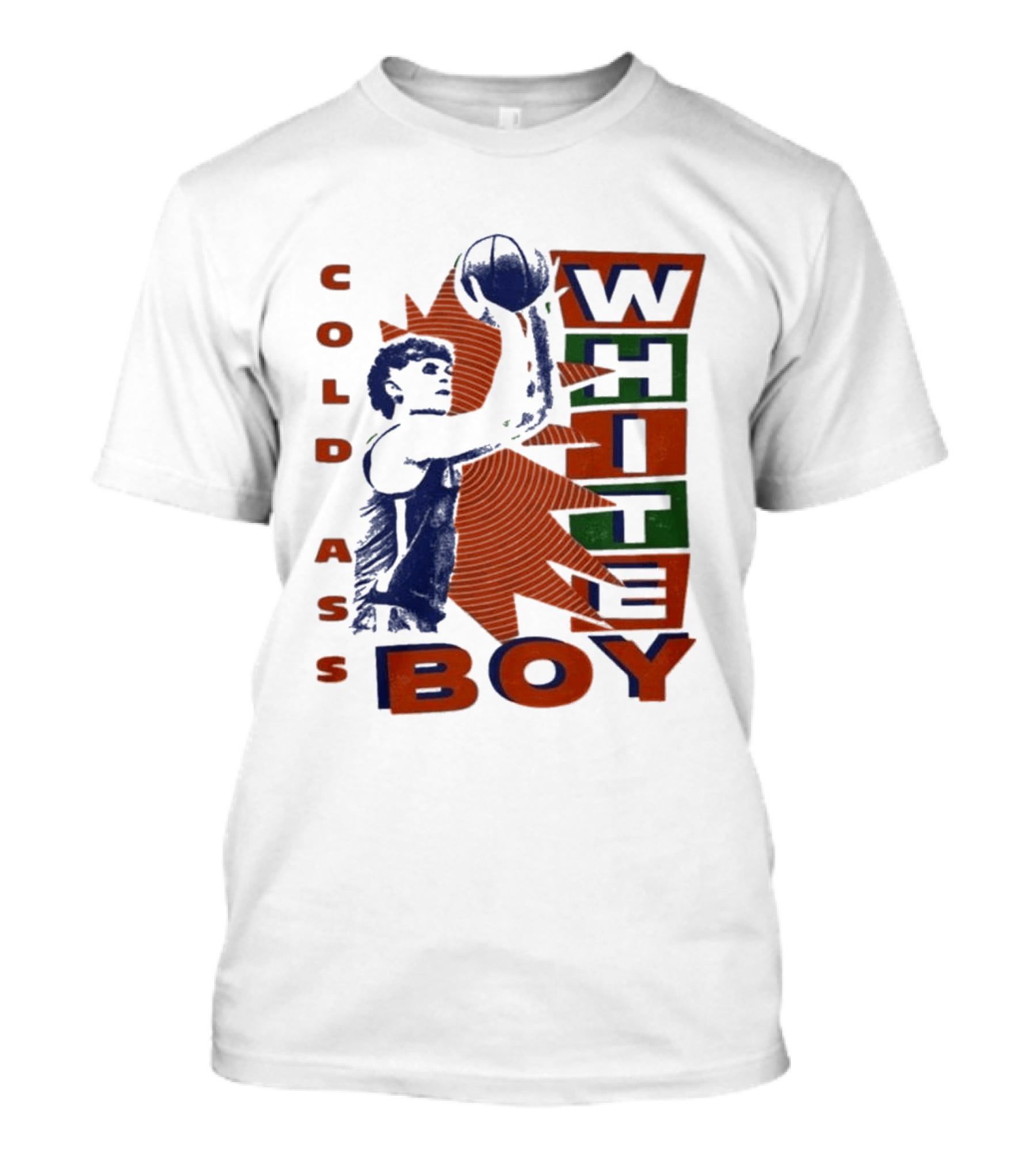 Thomas Haugh Cold Ass White Boy Basketball T-Shirt