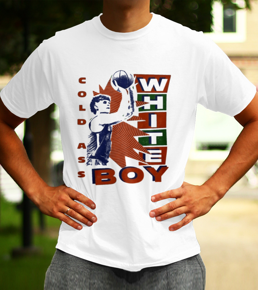 Thomas Haugh Cold Ass White Boy Basketball T-Shirt