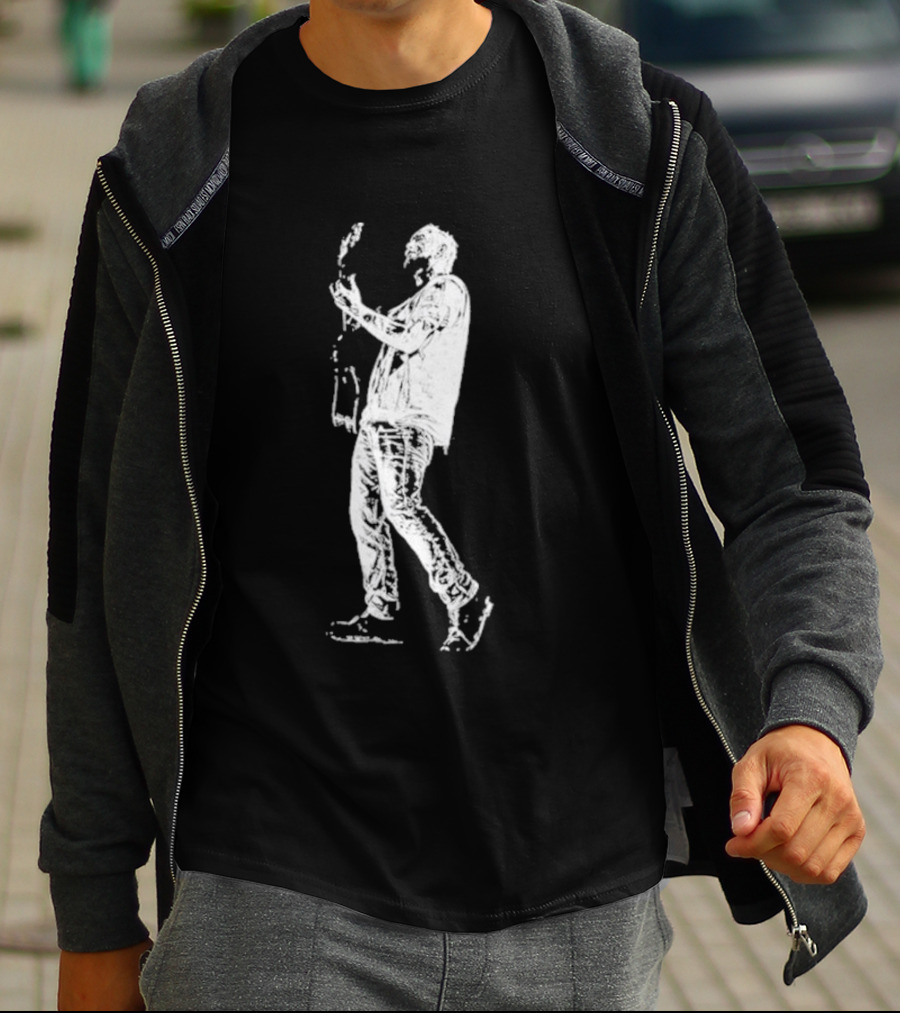 Zach Bryan Nebraska 2026 Tour Guitar T-Shirt