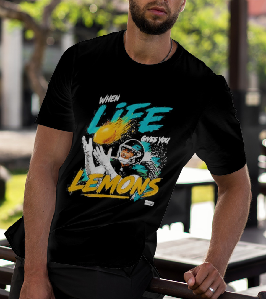 Philadelphia Eagles When Life Gives You Lemons Football Makai Lemon T-Shirt