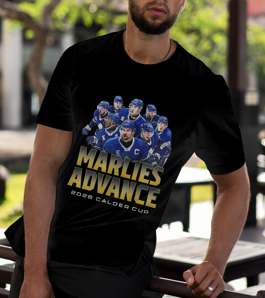 Marlies Advance 2026 Calder Cup Victory Toronto Hockey Team T-Shirt