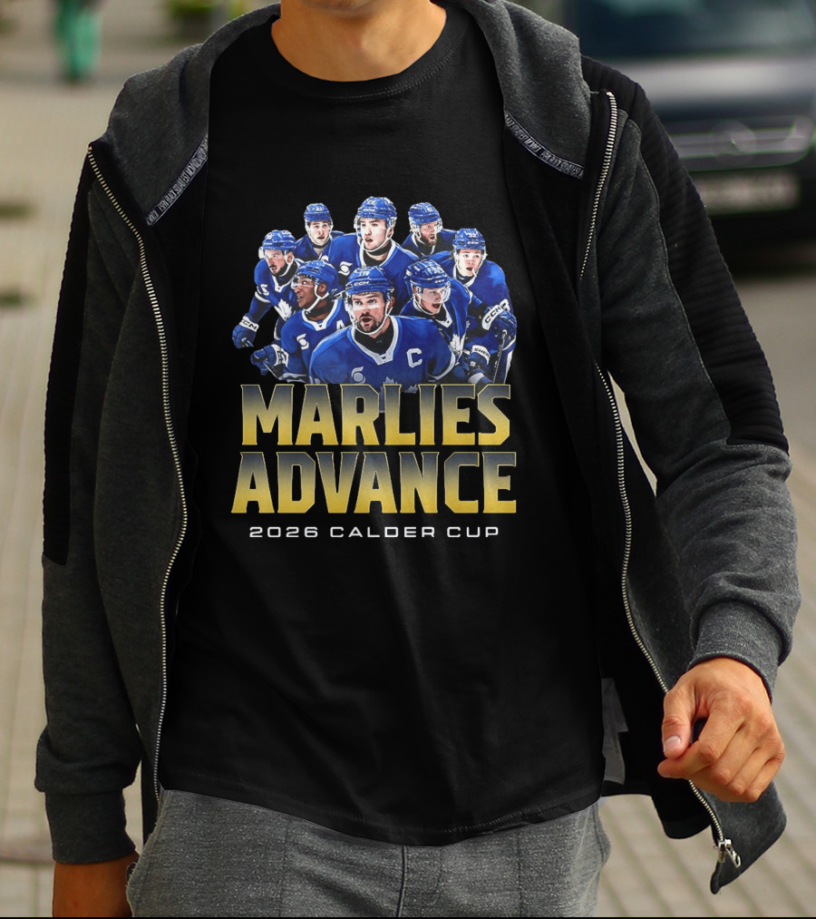 Marlies Advance 2026 Calder Cup Victory Toronto Hockey Team T-Shirt