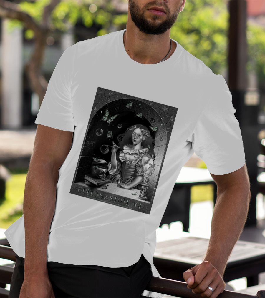 Queens Of The Stone Age Rancho Mirage California 2026 Gig Agua Caliente April 25 2026 T-Shirt