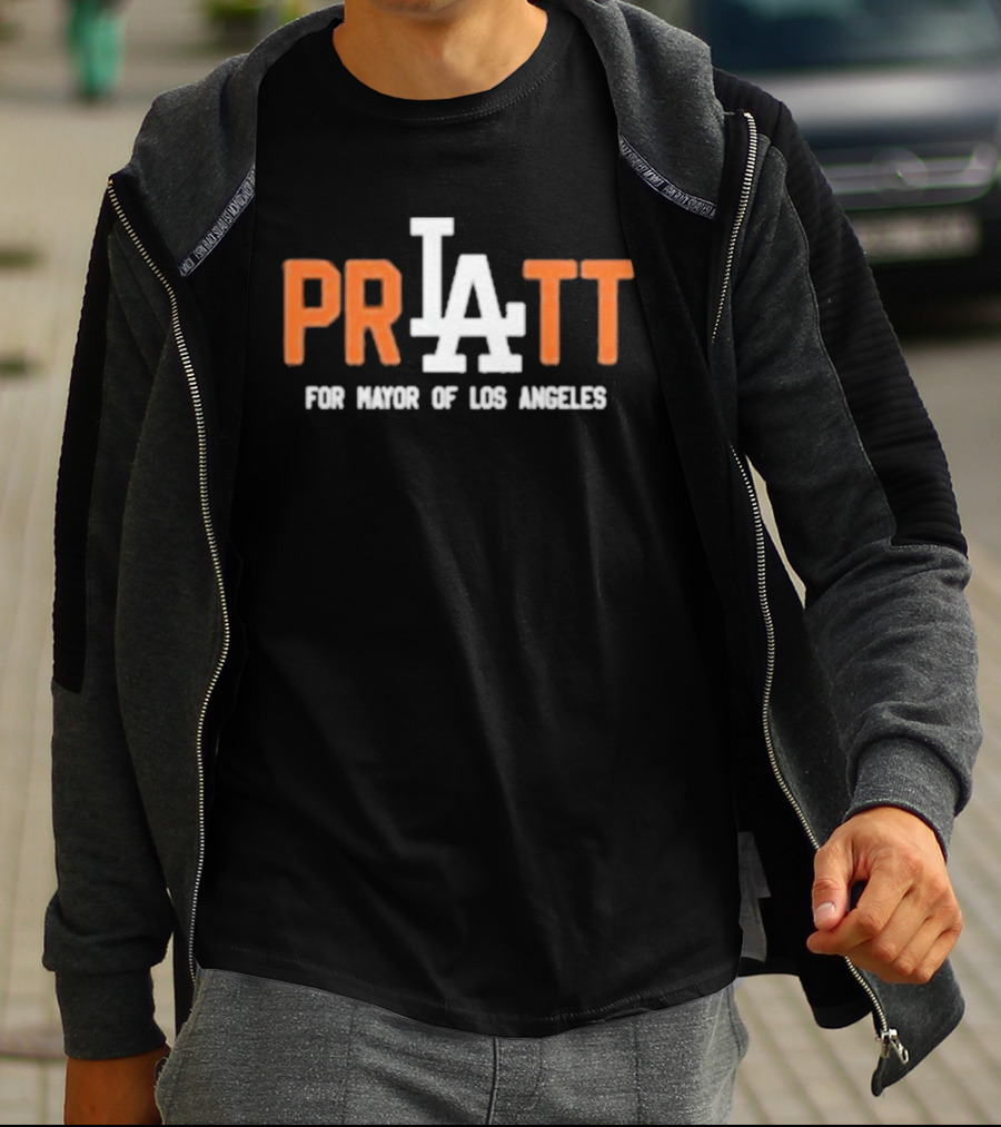 PRATT For Mayor Of Los Angeles LA Election Campaign T-Shirt