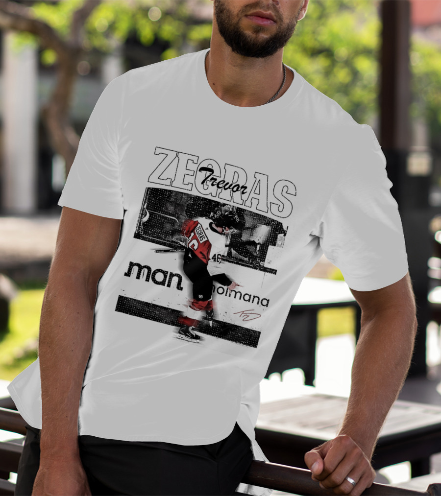 Zegras Trevor Holmana Philadelphia Flyers Hockey T-Shirt