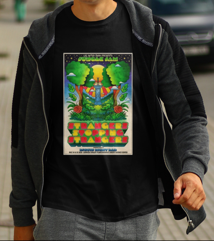Strangers Stopping Strangers Jersey City NJ 5 14 5 15 2026 T-Shirt