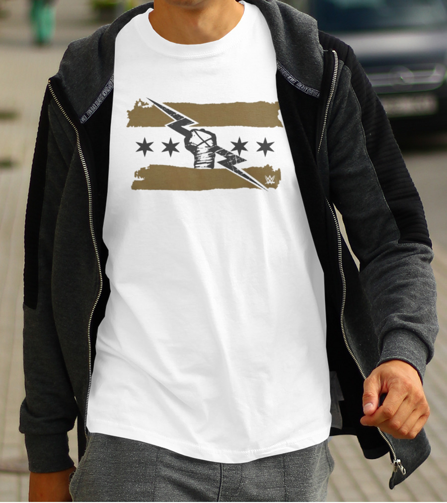 Fist Lightning Bolt Stars Vegas Is The Best In The World T-Shirt